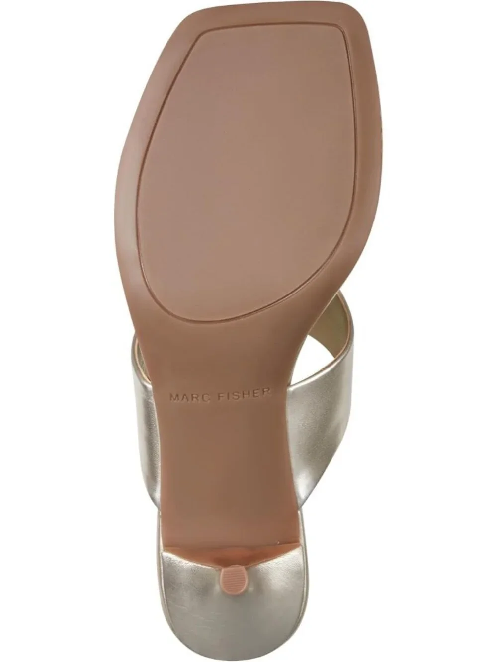 Marc Fisher Women's Yael Heel Gold Pointed Toe Sandals Satin Party Dress Shoes